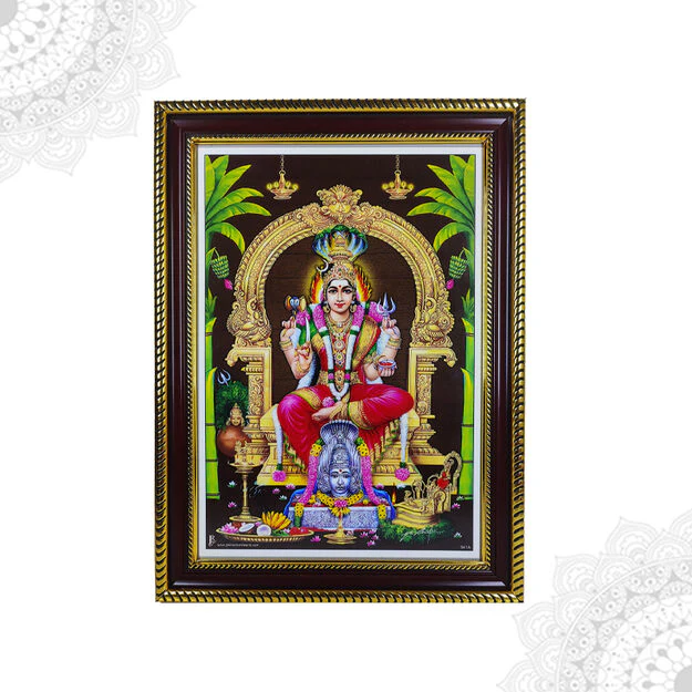 Karumari Amman Photo Frame